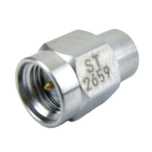 SMA Male (Plug) Termination (Load) 1 Watts To 26.5, GHz Passivated Stainless Steel, 1.3 VSWR, 250 Watts Peak Power Fairview Microwave ST2659