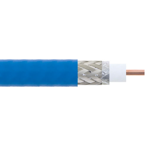 TFT-5G-402 Low PIM Flexible Coax Cable Blue FEP Jacket Fairview Microwave TFT-5G-402-BULK