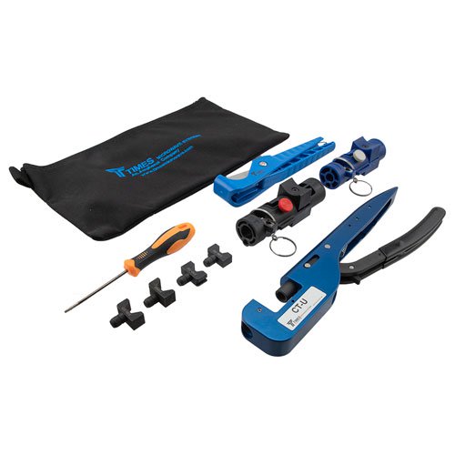 Tool Kit, Install Tool Kit for LMR-400/600 Connectors (CST-400,CST-600, CT-U, Y1719, Y1720, CCT-02, FKP-01) Fairview Microwave TK-01