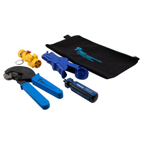 Tool Kit, Install Tool Kit for LMR-195/200 Connectors (CCT-03, DBT-U, CST-195/200, CT-240/200/100, FKP-01) Fairview Microwave TK-195/200EZ