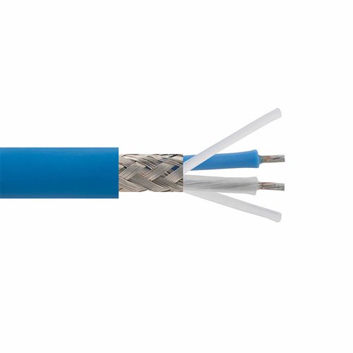 TWCH-78-2-FM 78 Ohm Flexible Coax Cable Blue HF POF Jacket Fairview Microwave TWCH-78-2-FM