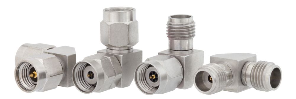 High Frequency Right Angle Adapters from Fairview Microwave