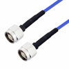 Low PIM N Male to N Male LSZH Jacketed Cable 0.141 Formable Low PIM Coax and RoHS Compliant