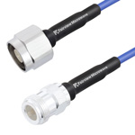 Low PIM N Male to N Female LSZH Jacketed Cable 0.141 Low PIM Coax and RoHS Compliant