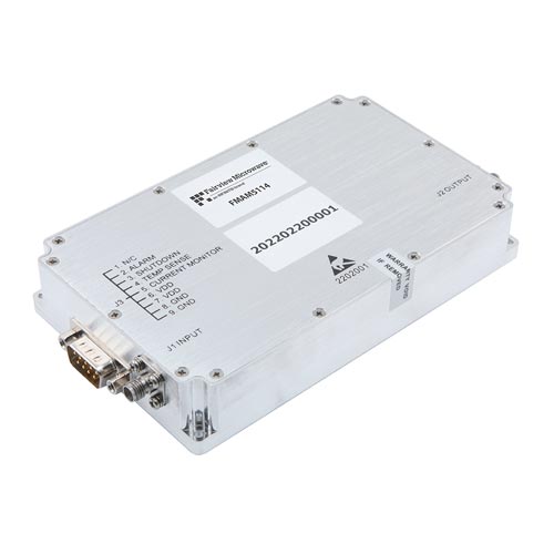 46 dB Gain High Power GaN Amplifier at 20 Watt Psat Operating from 700 ...