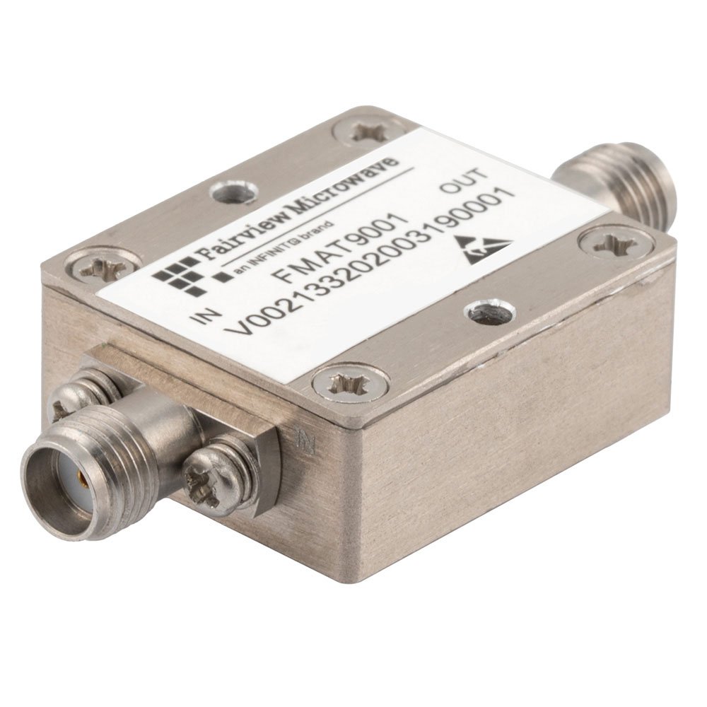 Positive Slope Equalizer, 500 MHz to 2 GHz, 4 dB Fixed Equalizing Value, 1 dB Loss, Max Pin +30 dBm, Field Replaceable SMA