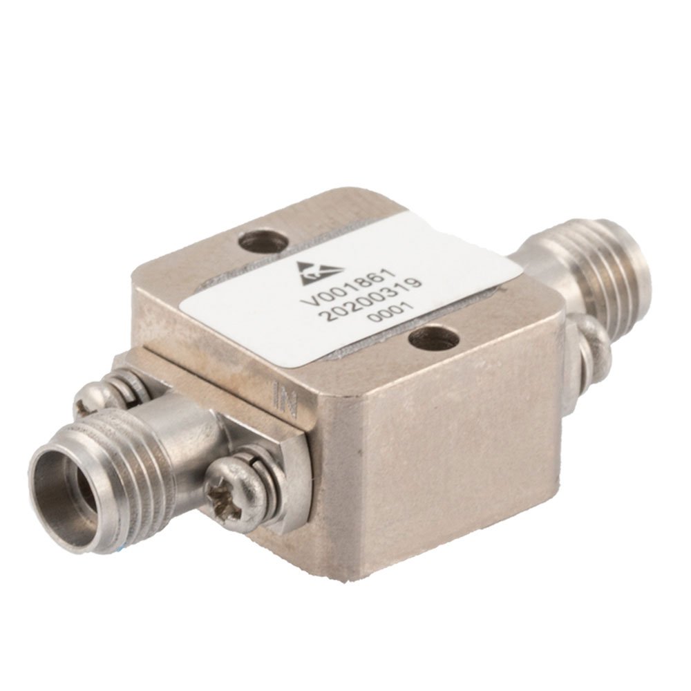 Positive Slope Equalizer, 18 GHz to 40 GHz, 2 dB Fixed Equalizing Value, 2 dB Loss, Max Pin +30 dBm, Field Replaceable 2.92mm