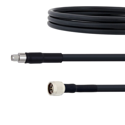 Low Loss Sma Male To N Male Cable Lmr 400 Db Coax In 12 Inch 4063