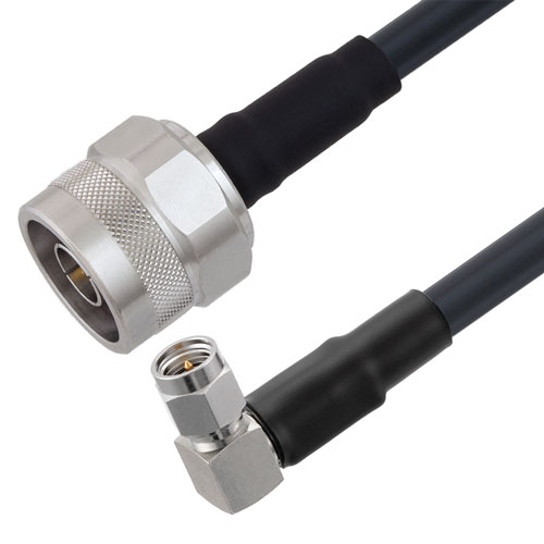 Low Loss Ra Sma Male To N Male Cable Lmr Coax With Times Microwave Components