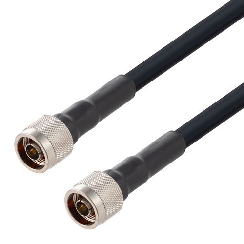 Fire Rated Low Loss N Male to N Male Cable LMR-400-FR Coax