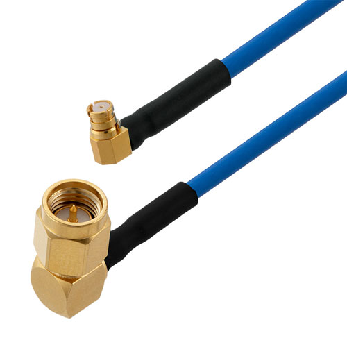 Ra Sma Male To Ra Smp Female Cable Fm F086 Coax In 12 Inch 270 Degree Clocking 1202