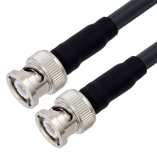 Low Loss Bnc Male To Bnc Male Cable 24 Inch Length Lmr 240 Coax Using Times Microwave Components 8291