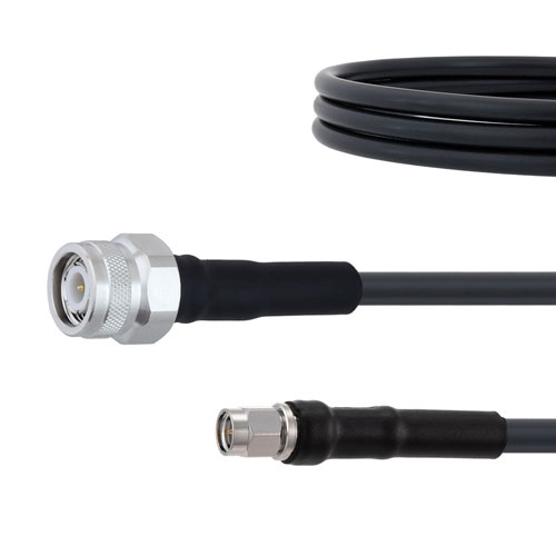 Low Loss Sma Male To Tnc Male Cable Lmr 240 Coax In 48 Inch With Times Microwave Connectors 2802