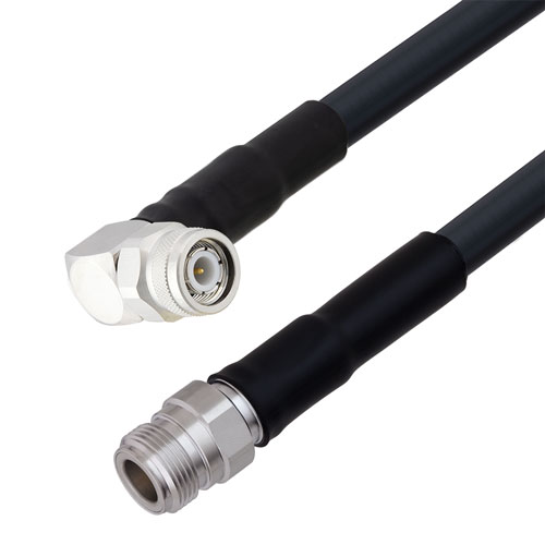 Low Loss RA TNC Male To N Female Cable LMR-400-UF Coax With Times ...