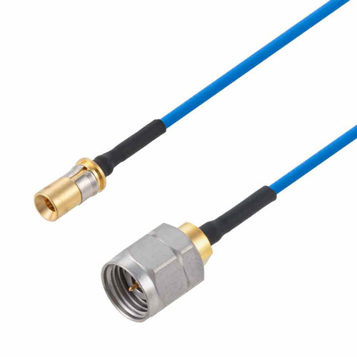 VITA 67 Mini SMP Male to 2.4mm Male Cable FM-P047HF Coax in 6 Inch