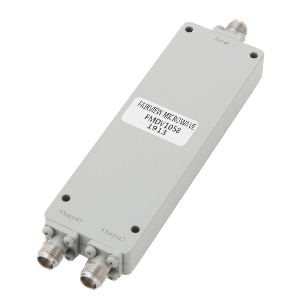 2 Way Power Divider 2.92mm Interface from 1 GHz to 26.5 GHz Rated at 20 Watts