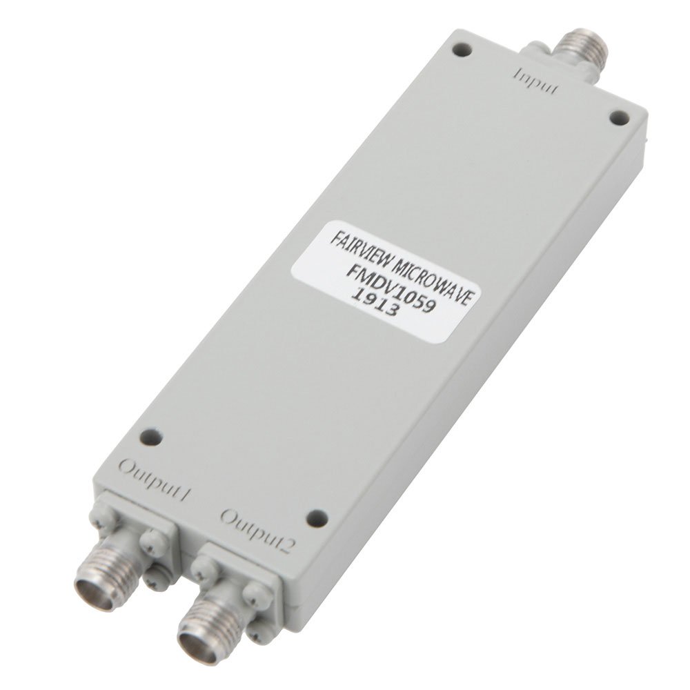 2 Way Power Divider 2.92mm Interface from 1 GHz to 40 GHz Rated at 20 Watts