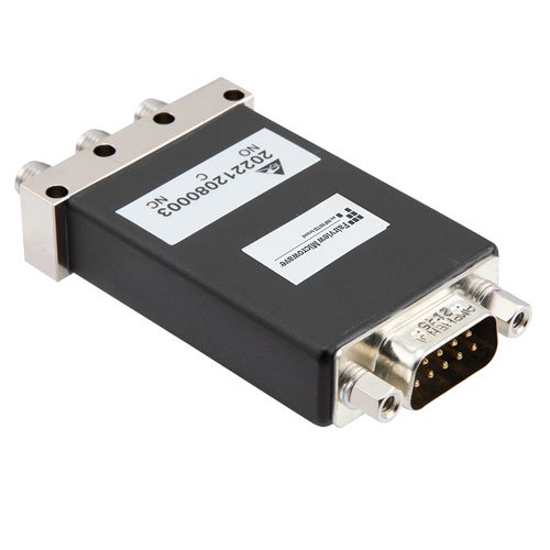 SPDT, IP64 Rated Electromechanical Relay Failsafe Switch, DC to 18 GHz ...