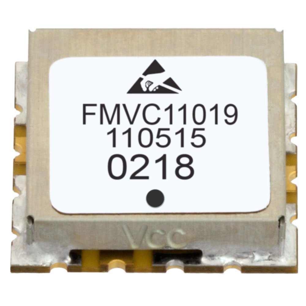 VCO (Voltage Controlled Oscillator) 0.5 inch Commercial SMT (Surface Mount), Frequency of 1.35 GHz to 1.65 GHz, Phase Noise -90 dBc/Hz