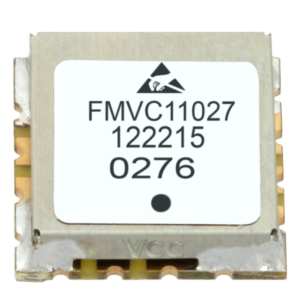 VCO (Voltage Controlled Oscillator) 0.5 inch Commercial SMT (Surface Mount), Frequency of 4.26 GHz to 5 GHz, Phase Noise -79 dBc/Hz