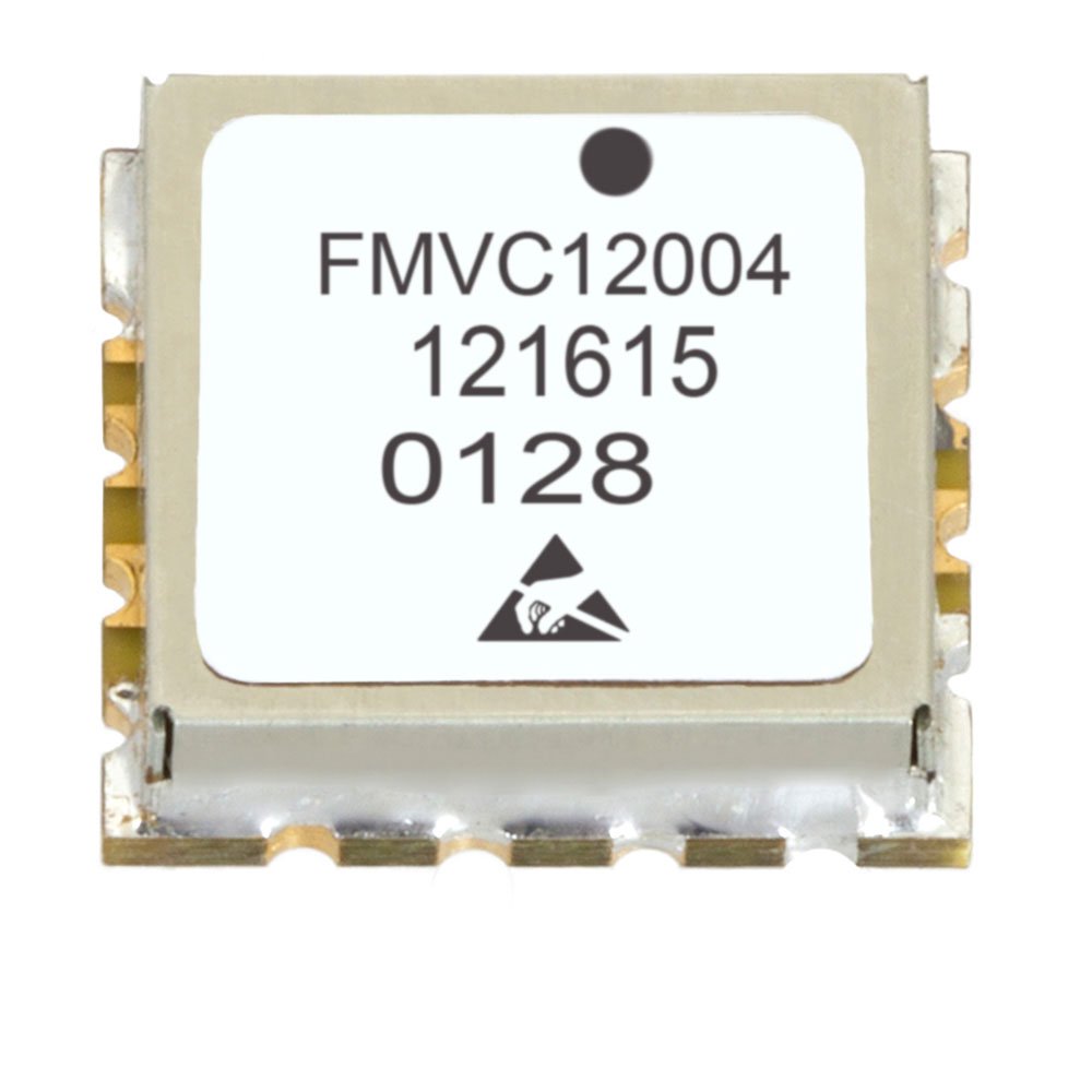 VCO (Voltage Controlled Oscillator) 0.5 inch Commercial SMT (Surface Mount), Frequency of 380 MHz to 400 MHz, Phase Noise -124 dBc/Hz