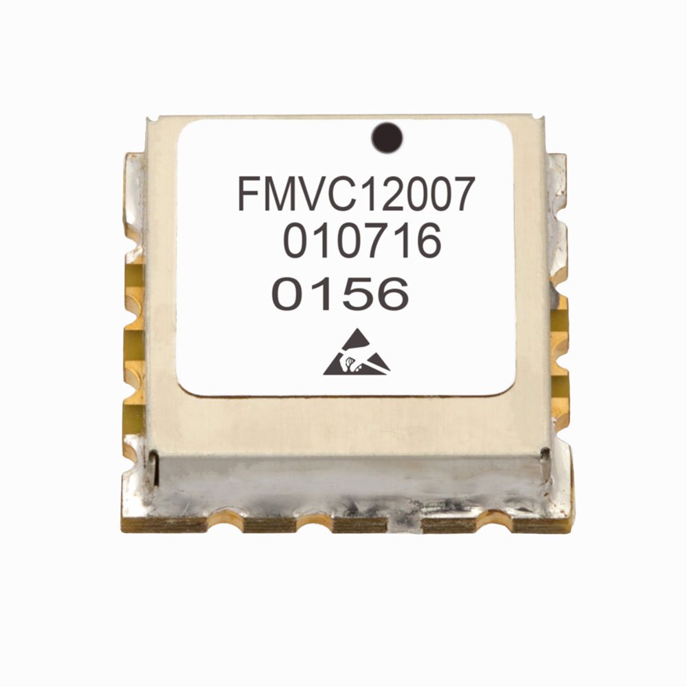 VCO (Voltage Controlled Oscillator) 0.5 inch Commercial SMT (Surface Mount), Frequency of 465 MHz to 525 MHz, Phase Noise -122 dBc/Hz