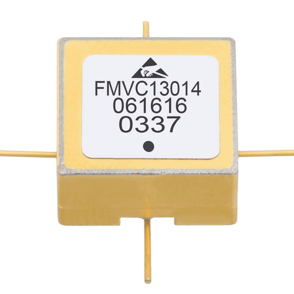 VCO (Voltage Controlled Oscillator) 0.5 inch Hermetic SMT (Surface Mount), Frequency of 3 GHz to 3.5 GHz, Phase Noise -81 dBc/Hz