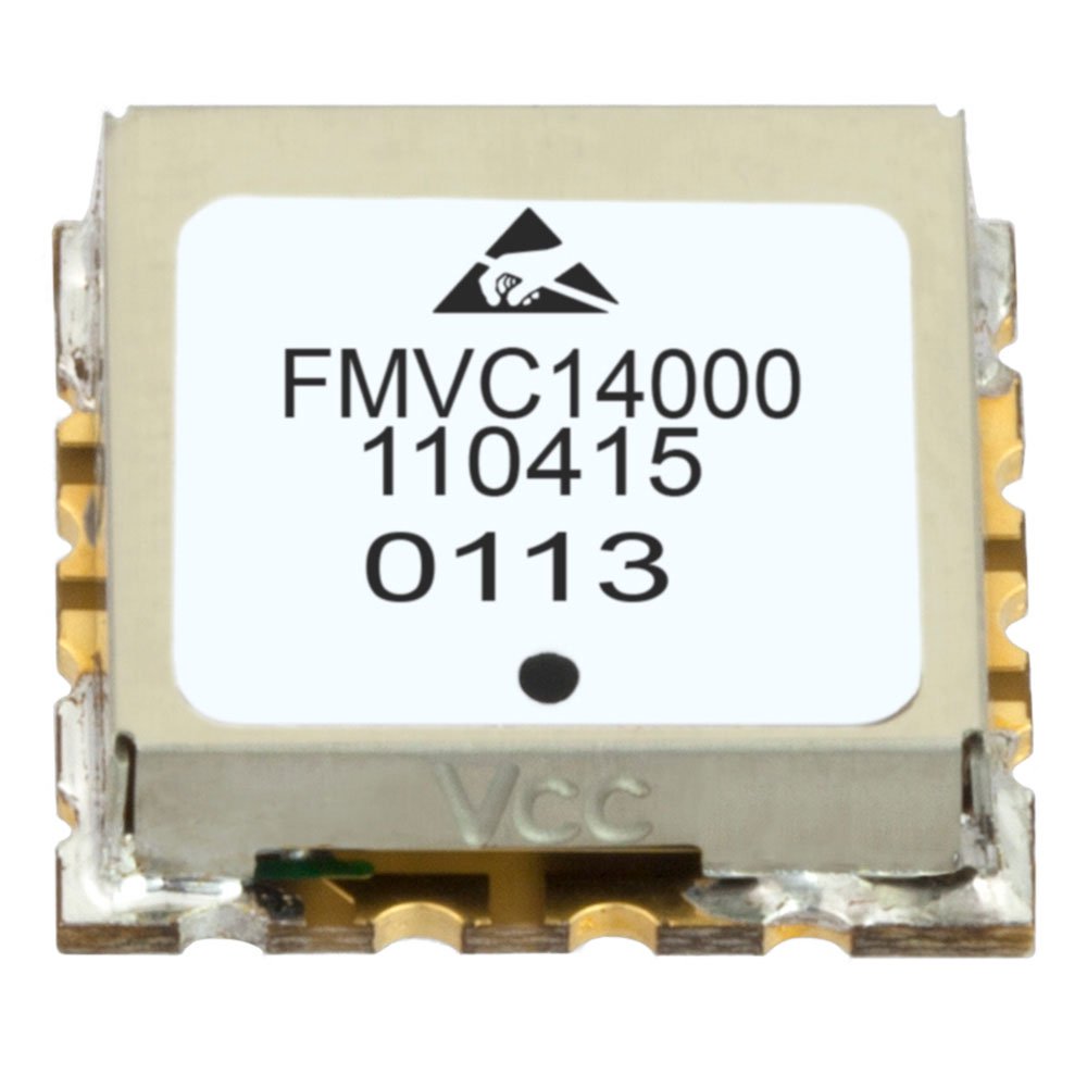 VCO (Voltage Controlled Oscillator) 0.5 inch Commercial SMT (Surface Mount), Frequency of 510 MHz to 550 MHz, Phase Noise -106 dBc/Hz