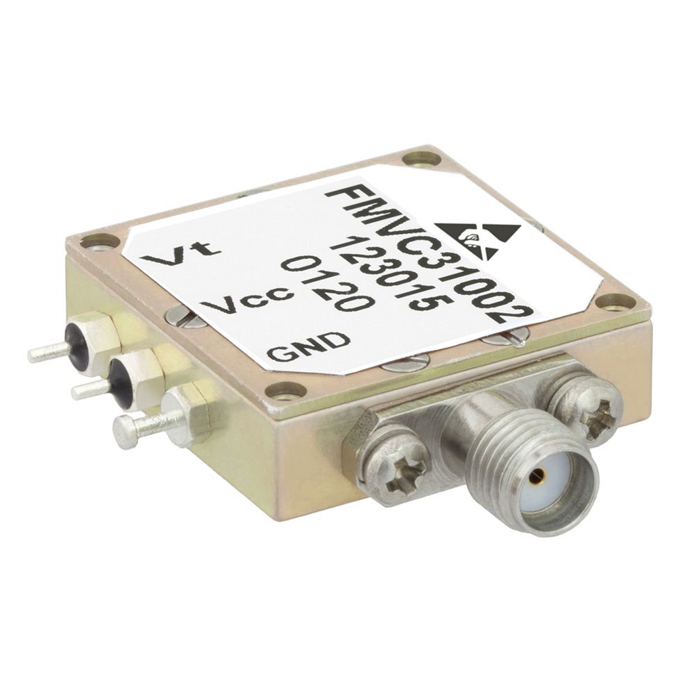 VCO (Voltage Controlled Oscillator) 0.95 inch Commercial Frequency of 30 MHz to 60 MHz, Phase Noise -119 dBc/Hz