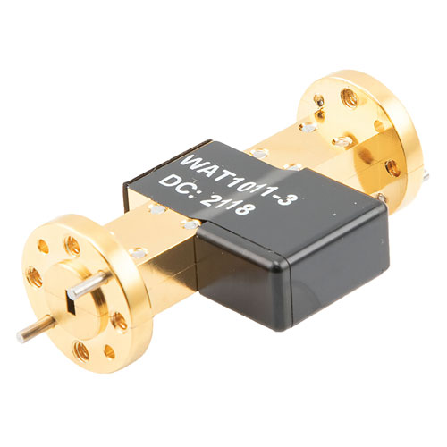 WR-12 Waveguide Attenuator Fixed 3 dB Operating from 60 GHz to 90 GHz ...