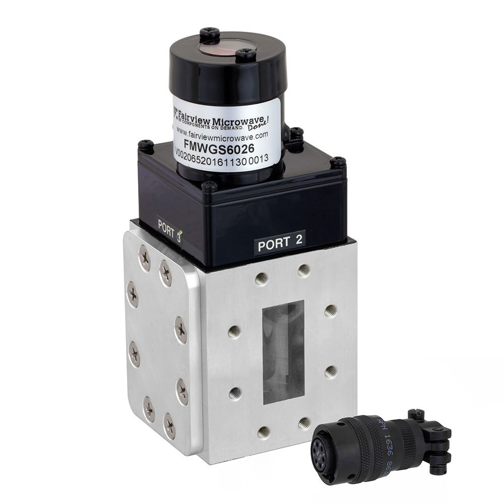WR-137 Waveguide Electromechanical Relay Latching Switch SPDT 8.2 GHz Max Frequency, 12,000 Watts C Band CPR-137F Flange
