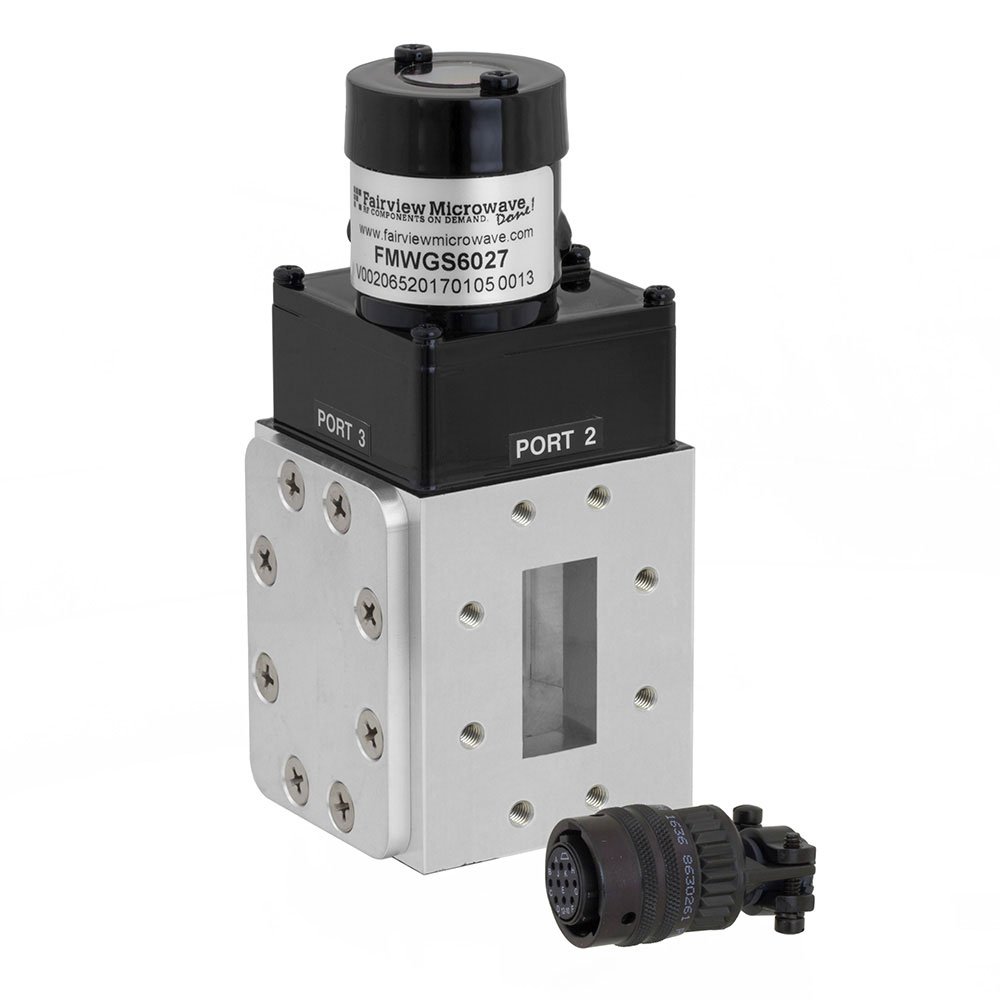 WR-137 Waveguide Electromechanical Relay Latching Switch SPDT 8.2 GHz Max Frequency, 12,000 Watts C Band CPR-137F Flange
