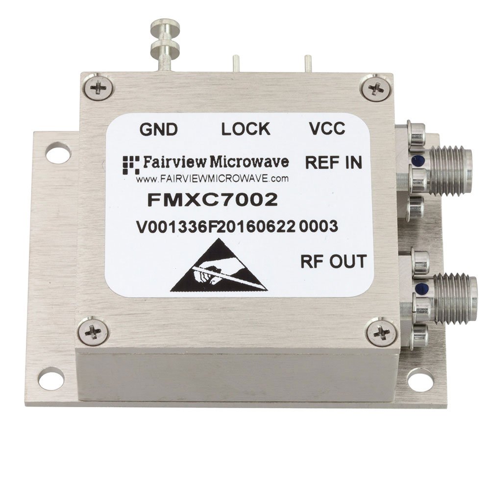 2 GHz Phase Locked Oscillator, 10 MHz External Ref., Phase Noise -100 dBc/Hz and SMA
