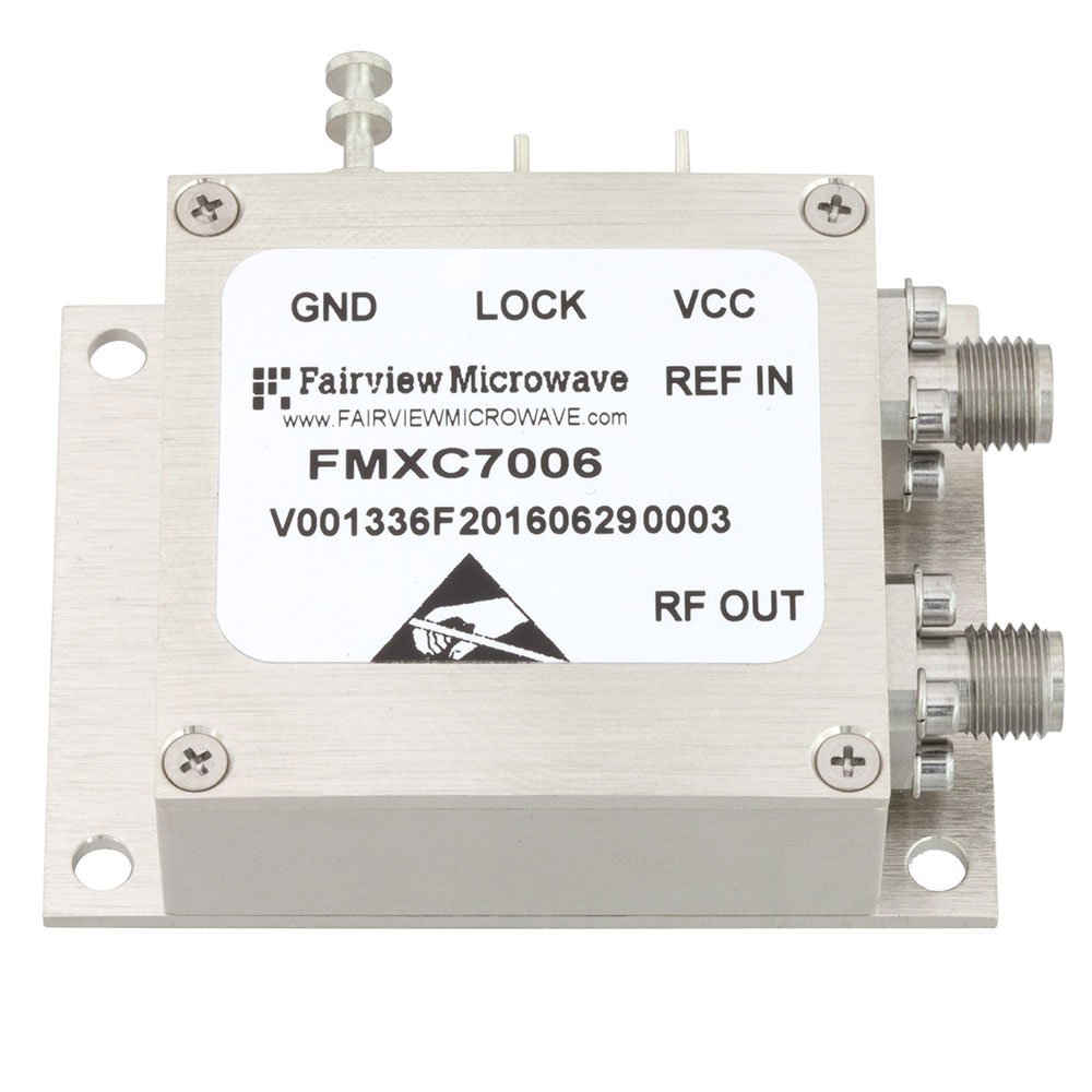 1,000 MHz Phase Locked Oscillator, 100 MHz External Ref., Phase Noise -110 dBc/Hz and SMA