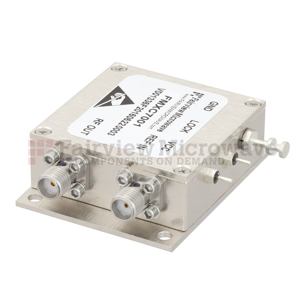 1,000 MHz Phase Locked Oscillator, 10 MHz External Ref., Phase Noise -105 dBc/Hz and SMA