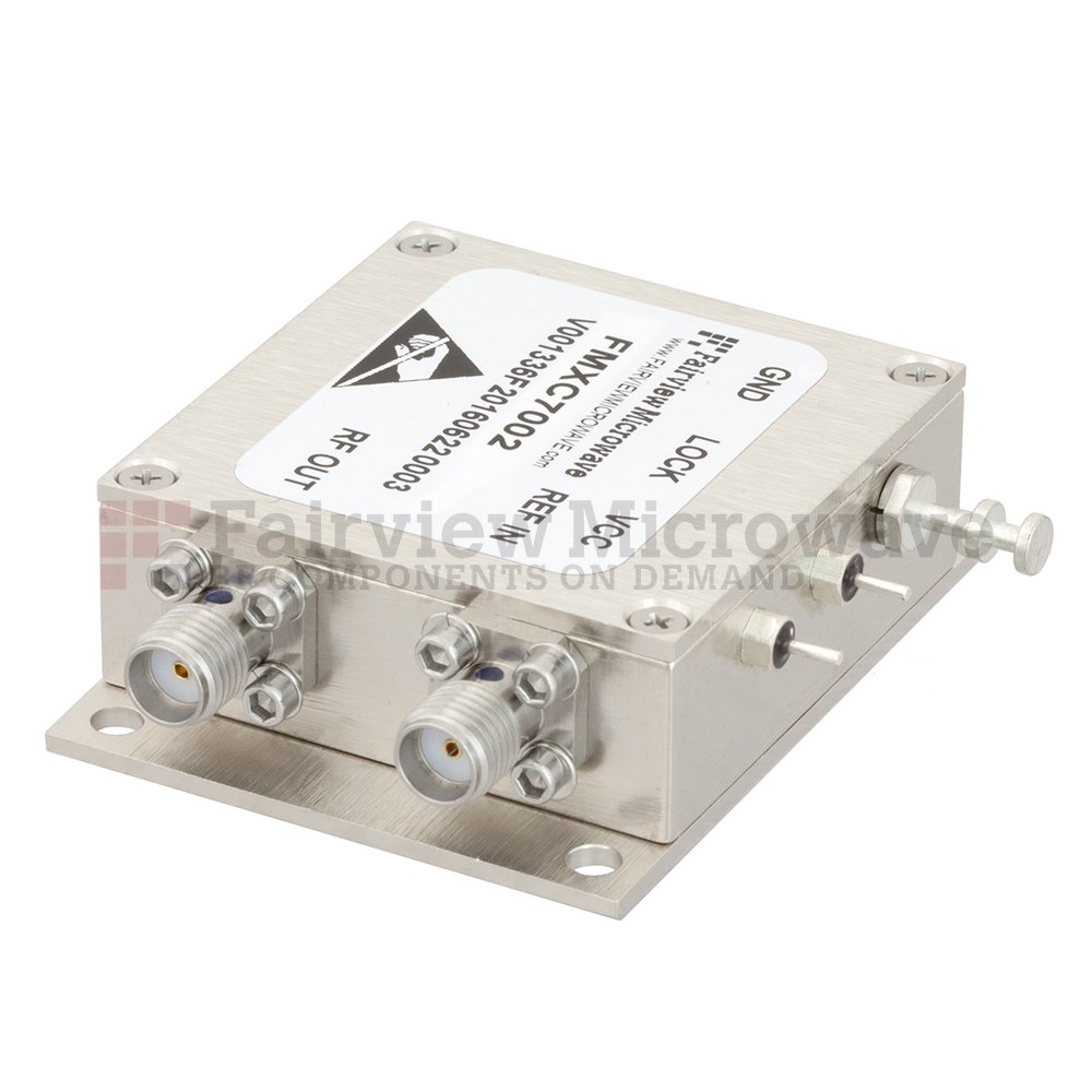 2 GHz Phase Locked Oscillator, 10 MHz External Ref., Phase Noise -100 dBc/Hz and SMA