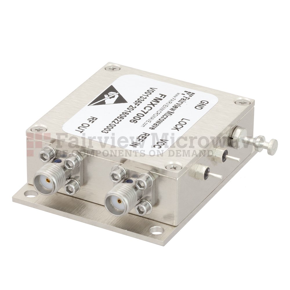 1,000 MHz Phase Locked Oscillator, 100 MHz External Ref., Phase Noise -110 dBc/Hz and SMA