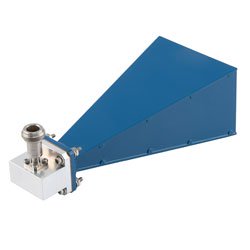 WR-62 Standard Gain Horn Antenna Operating From 12.4 GHz to 18 GHz, 20 dBi Nominal Gain, Type N Female Input Connector, ProLine
