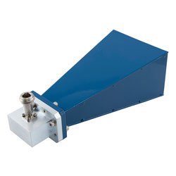 WR-137 Standard Gain Horn Antenna Operating From 5.85 GHz to 8.2 GHz, 15 dBi Nominal Gain, Type N Female Input Connector, ProLine