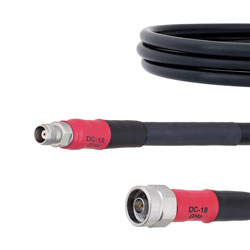 Rugged Portable Phase Stable RF Analyzer Cable N Male to TNC Female Cable FM-FT430 Coax in 60 and RoHS
