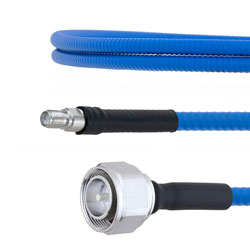 Low PIM 4.3-10 Male to SMA Female Plenum Cable SPP-250-LLPL Coax and RoHS with LF Solder
