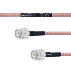 TNC Male to TNC Male MIL-DTL-17 Cable M17/60-RG142 Coax