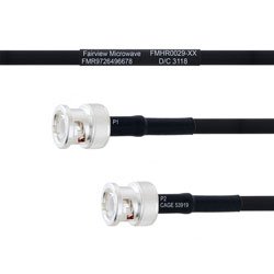 BNC Male to BNC Male MIL-DTL-17 Cable M17/84-RG223 Coax
