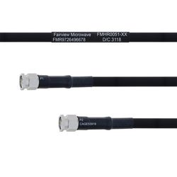 SMA Male to SMA Male MIL-DTL-17 Cable M17/84-RG223 Coax