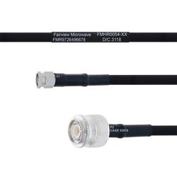 SMA Male to TNC Male MIL-DTL-17 Cable M17/84-RG223 Coax