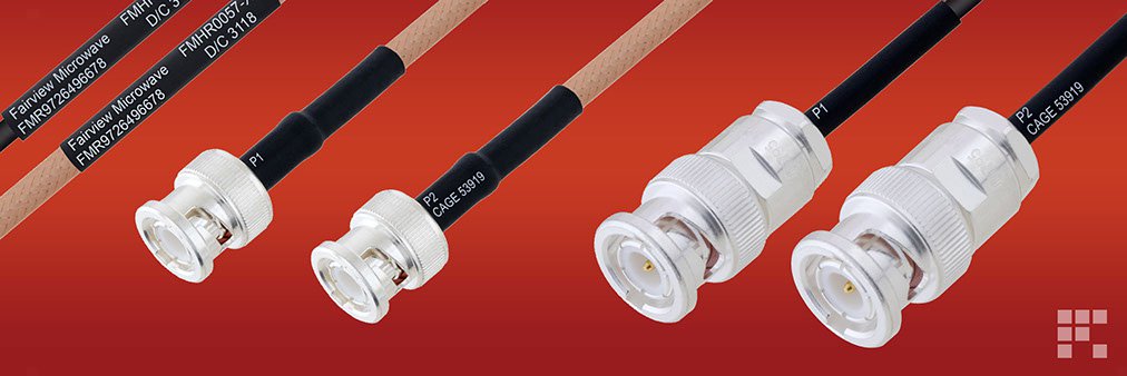 MIL-DTL-17 BNC to BNC Cable Assembly Series